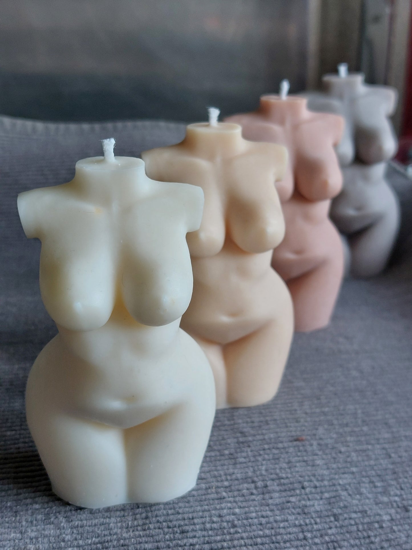 Curvy Lady Candle/Body Candle/Handmade Soy Candle