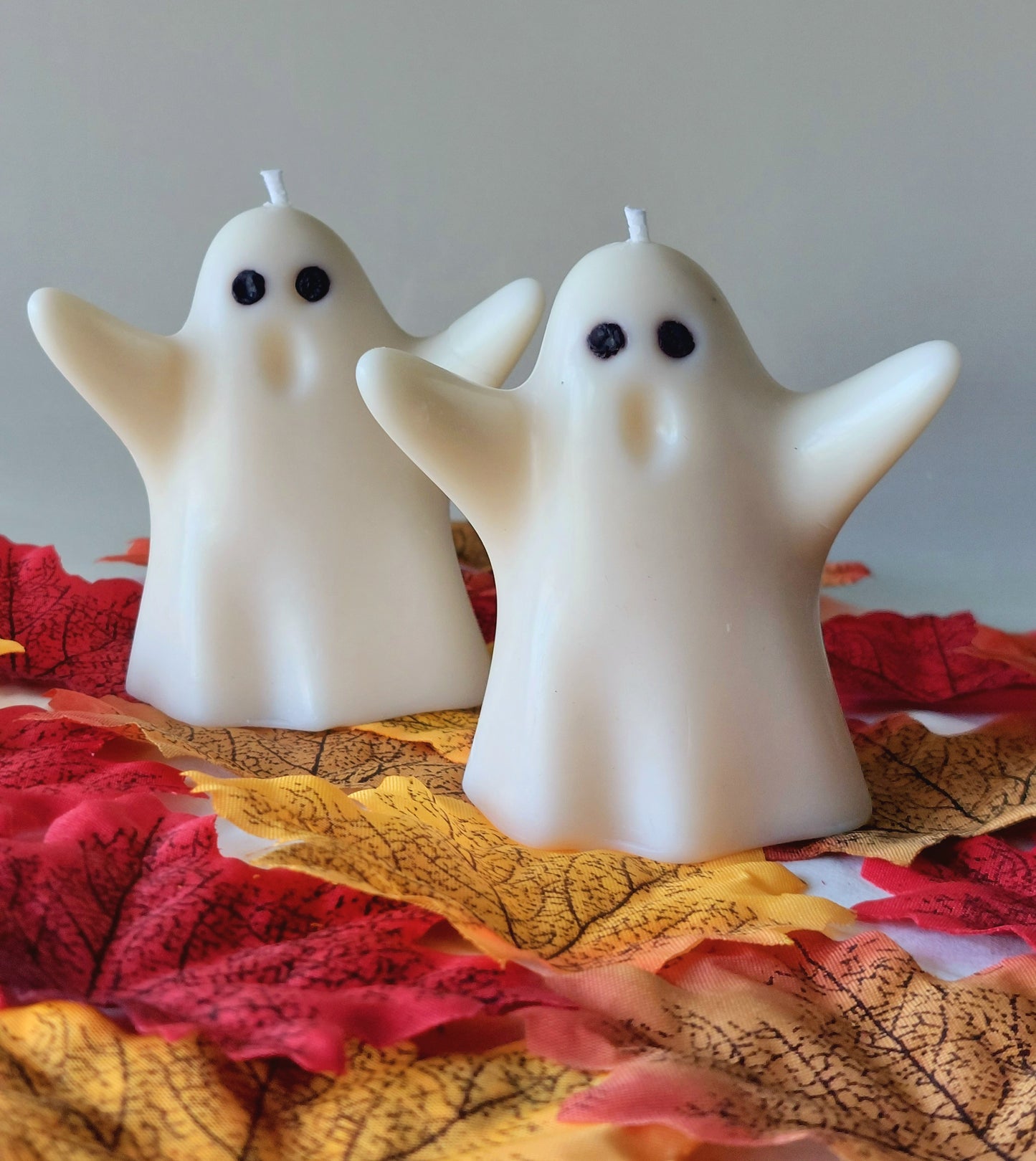 Ghost Halloween Candle/Spooky Candle/Handmade Soy Candles