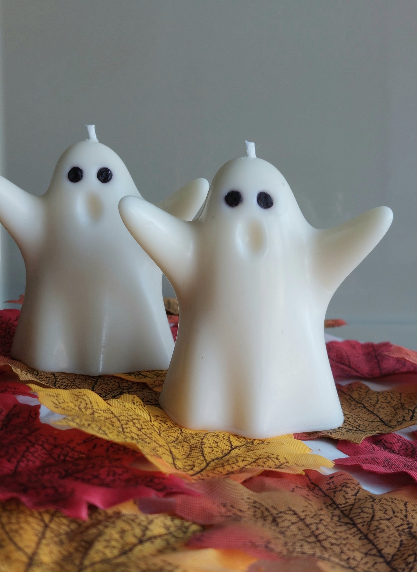 Ghost Halloween Candle/Spooky Candle/Handmade Soy Candles