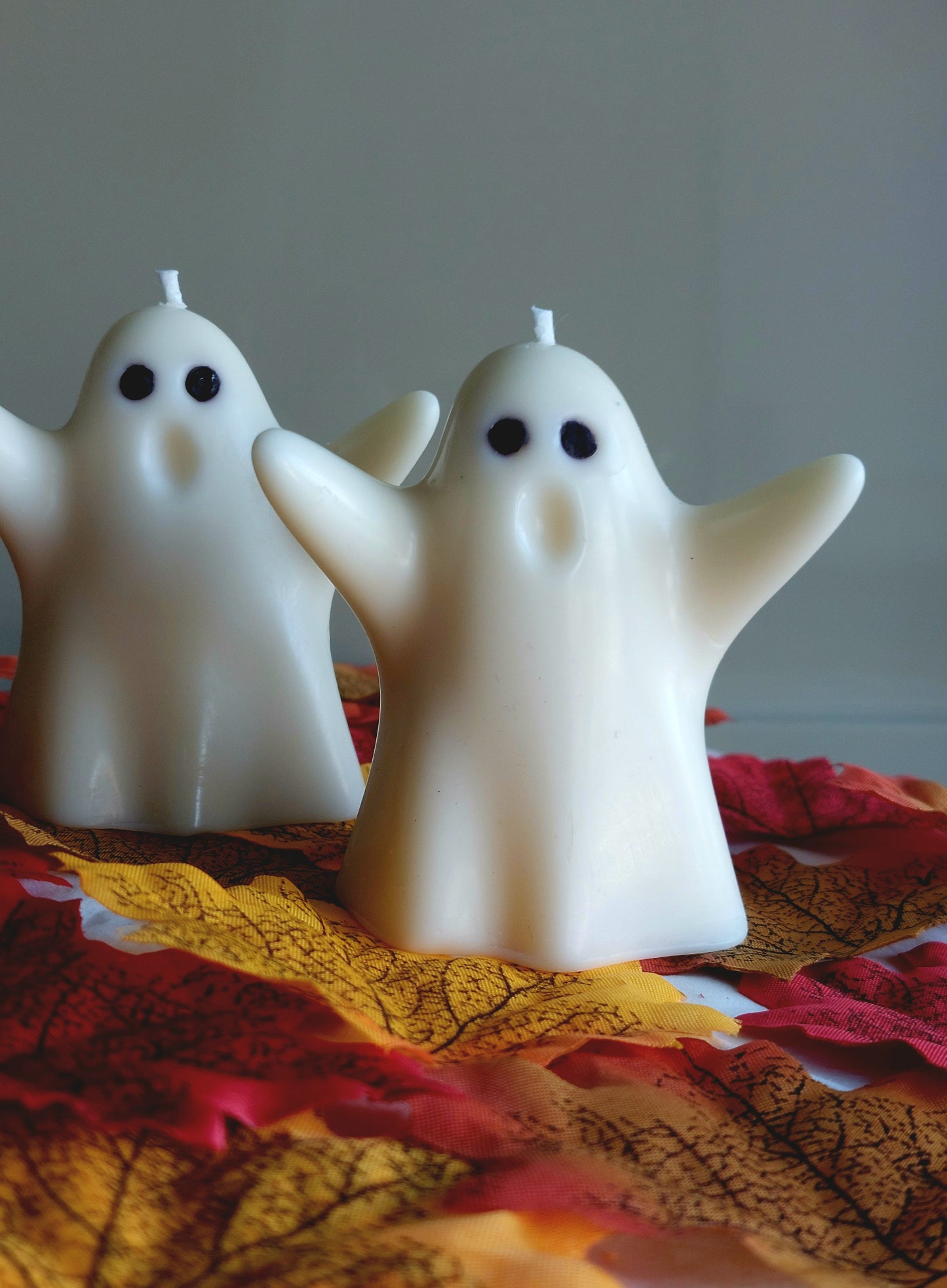 Ghost Halloween Candle/Spooky Candle/Handmade Soy Candles