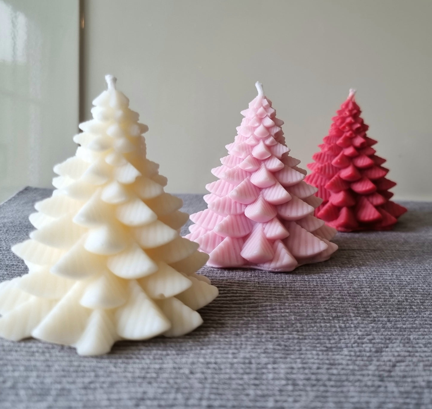 Christmas tree candle/ Pine tree candle/ Winter Candle