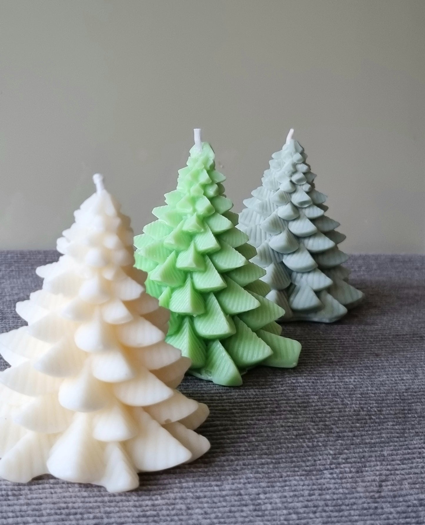 Christmas tree candle/ Pine tree candle/ Winter Candle