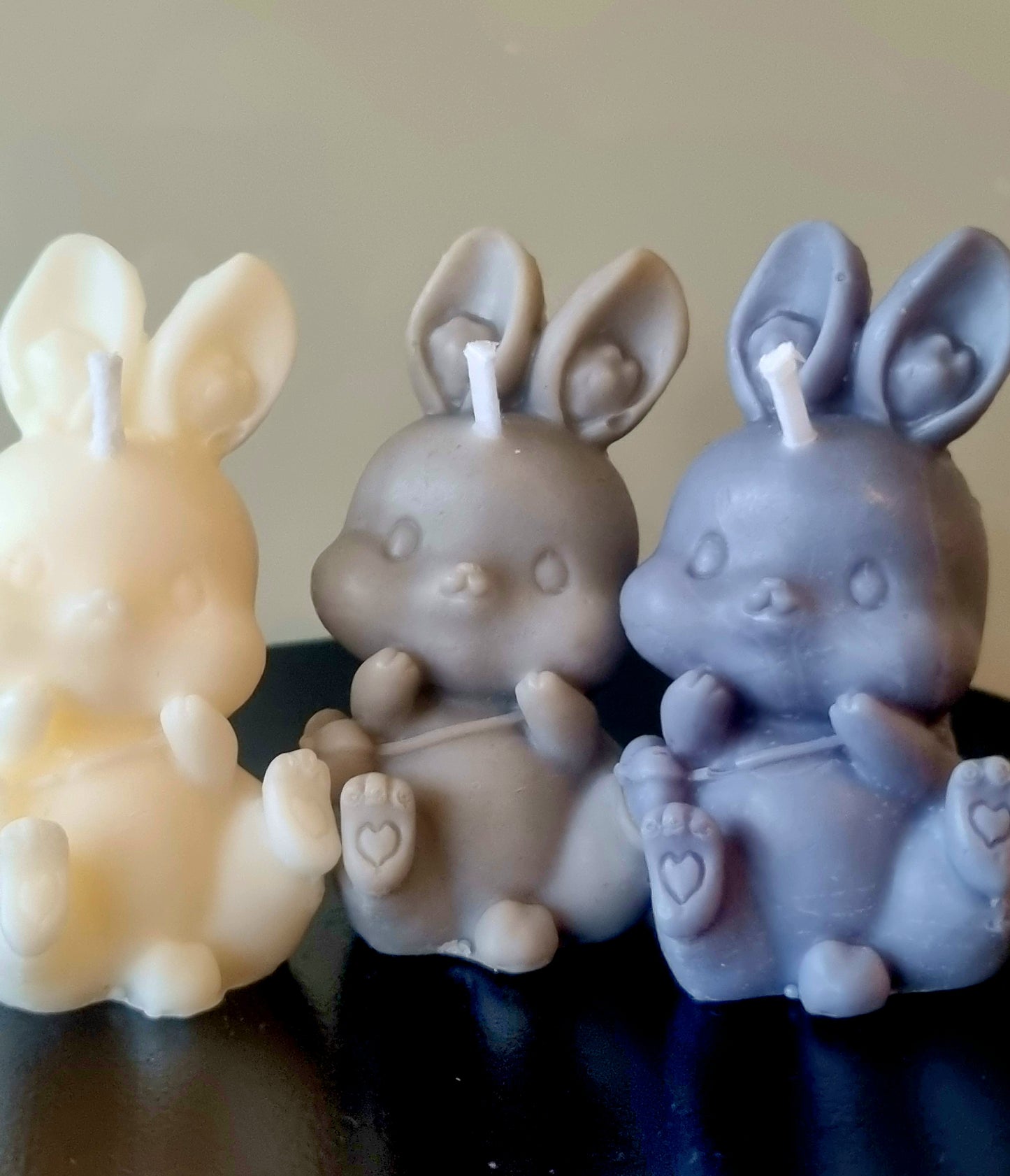 Mini Bunny Candle/Easter candle/Spring candle/Handmade Soy Candle