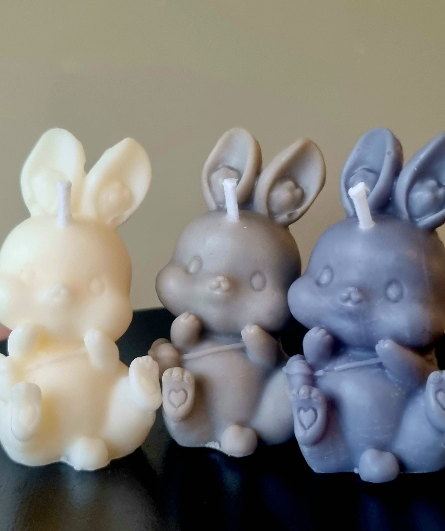 Mini Bunny Candle/Easter candle/Spring candle/Handmade Soy Candle