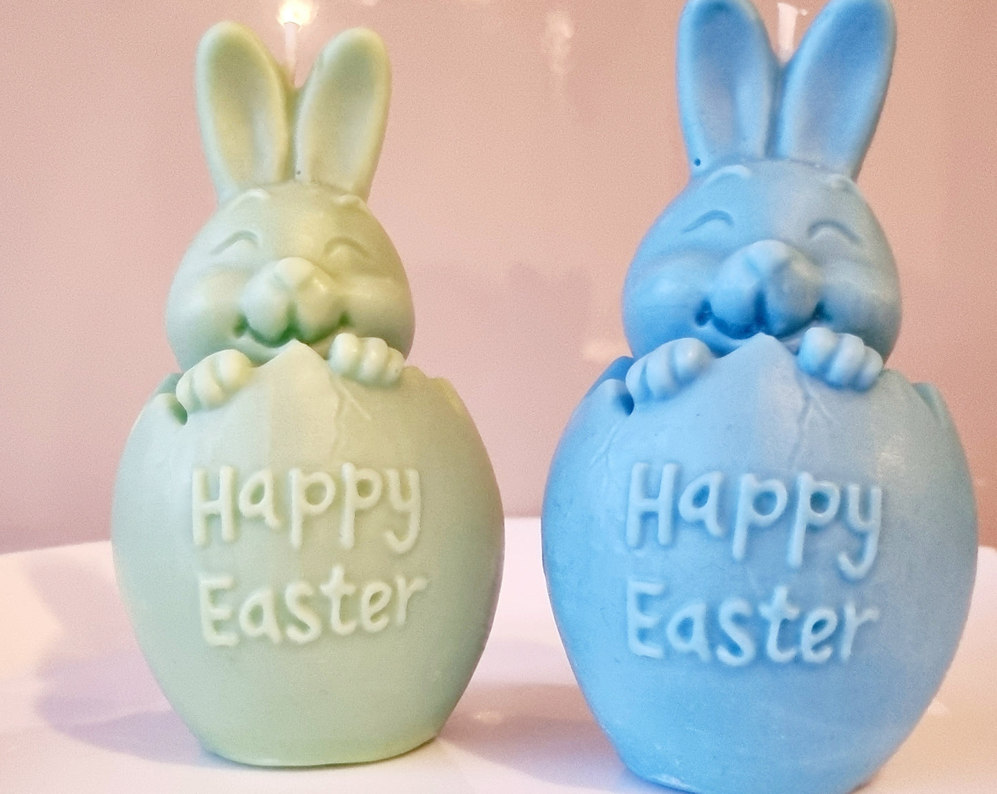 Scented Easter Bunny/ "Happy Easter" Rabbit/Easter Egg/Handcrafted Soy Candle