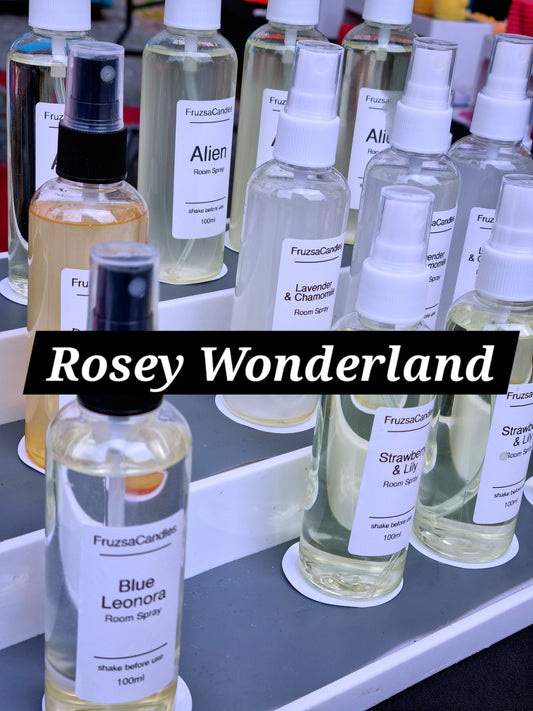 Rosey Wonderland scented Room and Linen Spray / 100ml