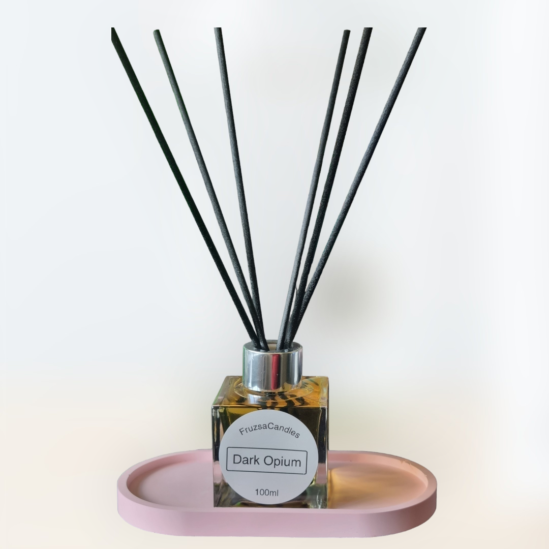 Dark Opium scented Reed Diffuser/Perfume inspired diffuser/100ml