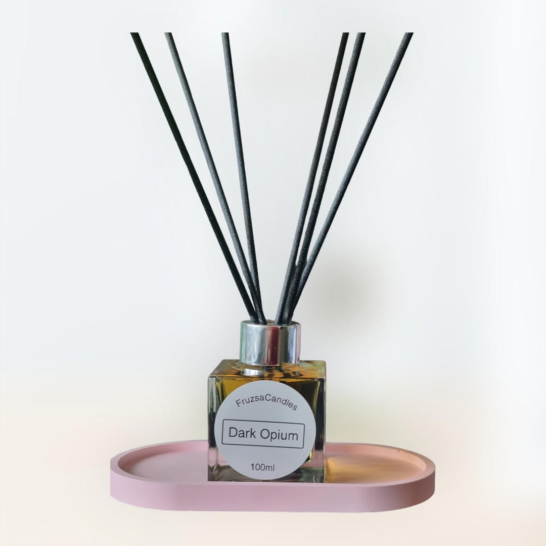 Dark Opium scented Reed Diffuser/Perfume inspired diffuser/100ml