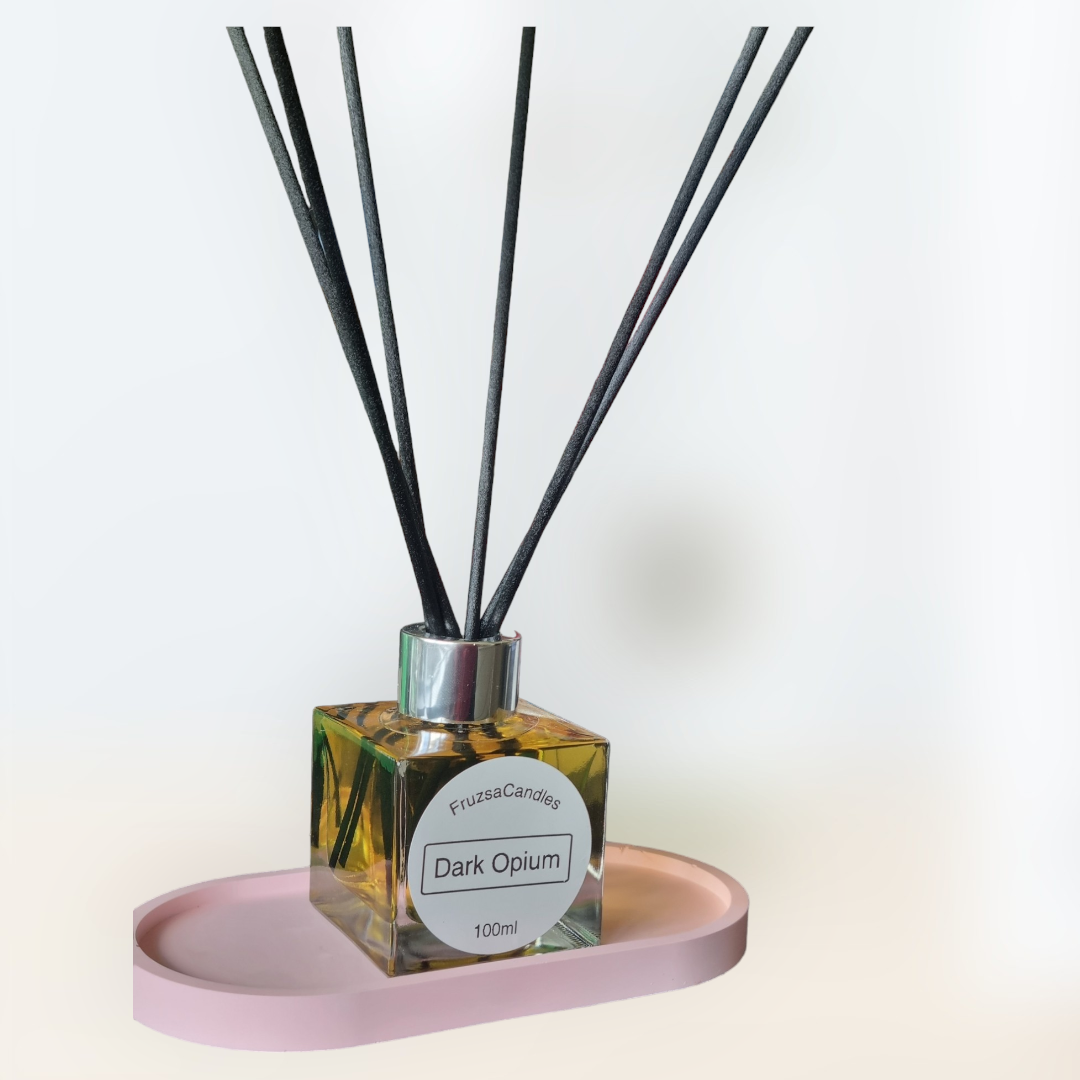 Dark Opium scented Reed Diffuser/Perfume inspired diffuser/100ml