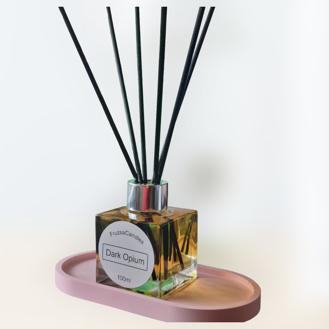 Dark Opium scented Reed Diffuser/Perfume inspired diffuser/100ml