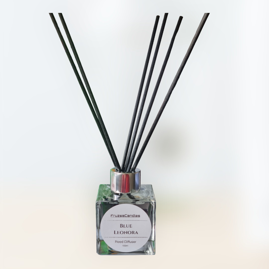 Luxury Blue Leonora scented Reed Diffuser / Inspired by the fabric softener/ 100ml