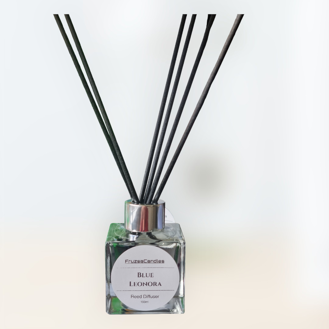 Luxury Blue Leonora scented Reed Diffuser / Inspired by the fabric softener/ 100ml