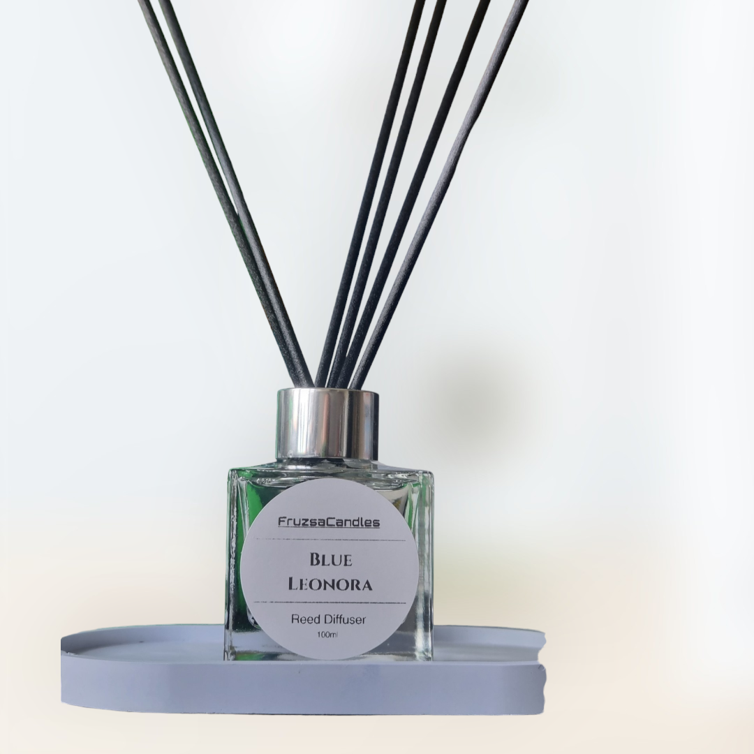 Luxury Blue Leonora scented Reed Diffuser / Inspired by the fabric softener/ 100ml