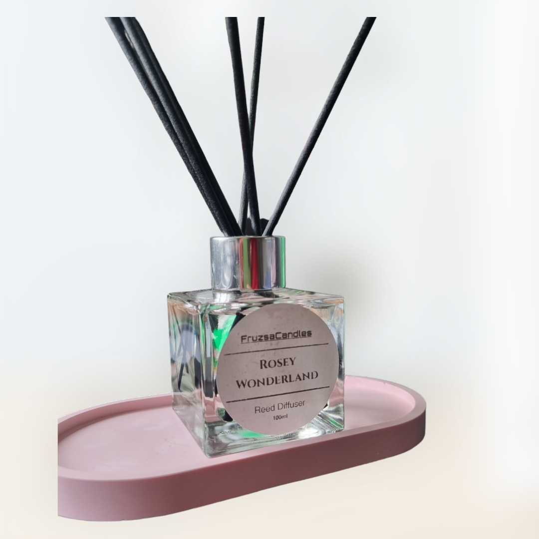 Luxury Rosey Wonderland scented Reed Diffuser / 100ml