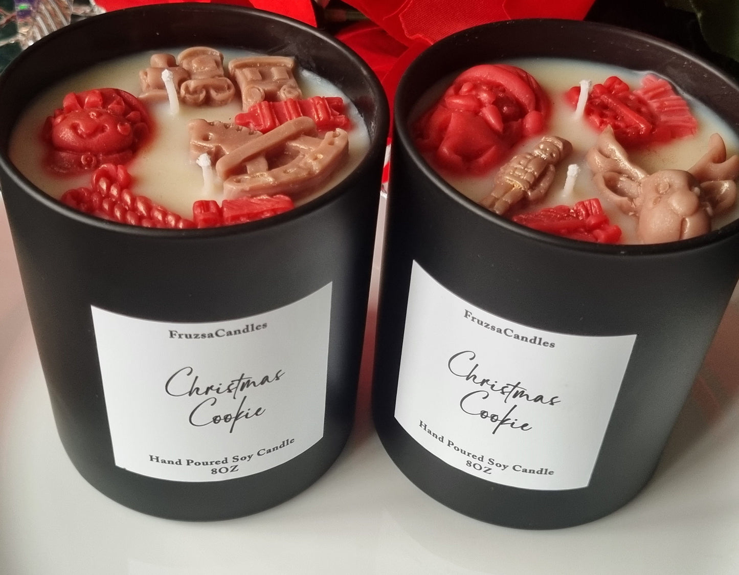 Christmas Cookie Scented Candles/Handmade Soy Candle