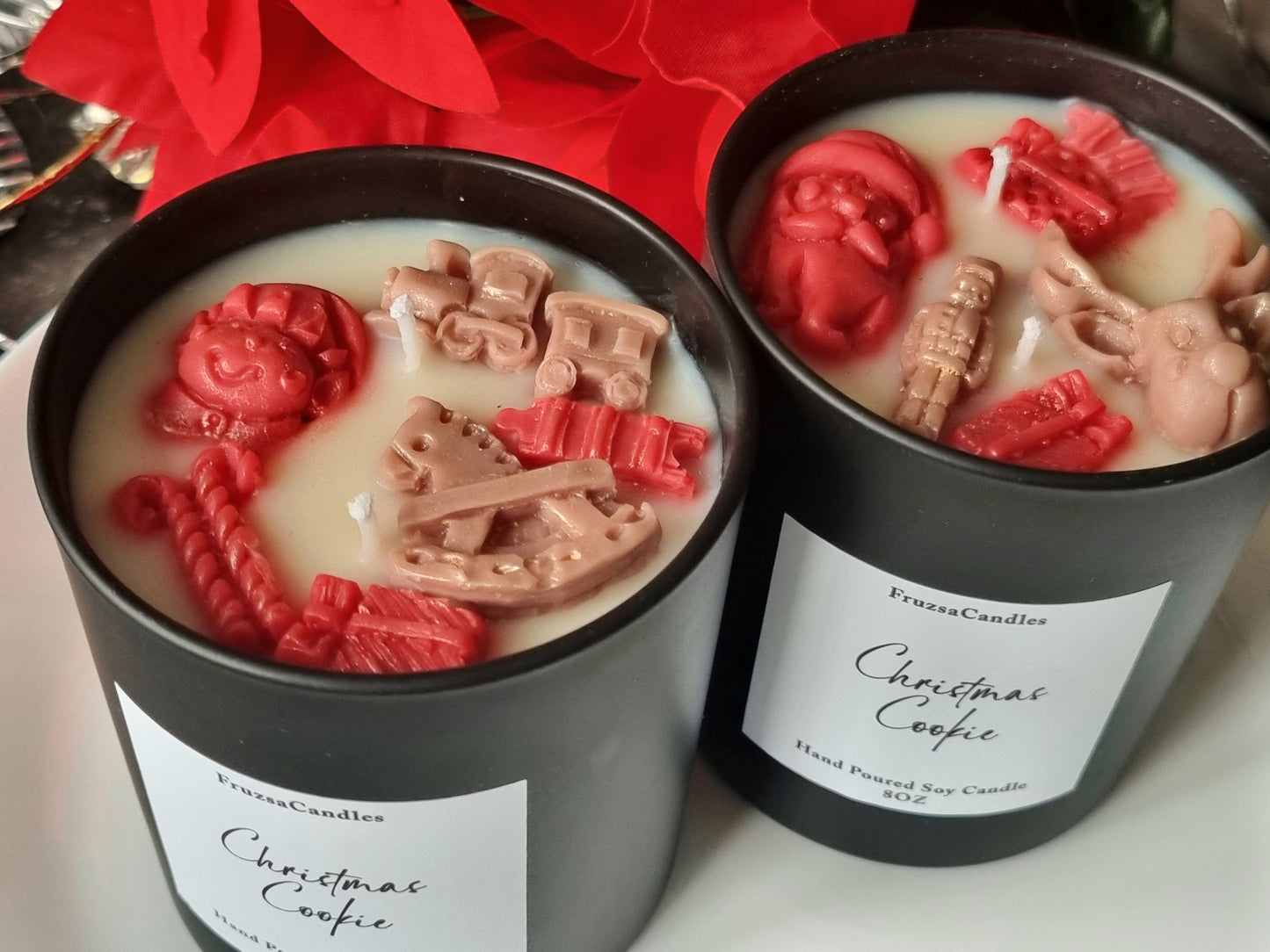 Christmas Cookie Scented Candles/Handmade Soy Candle