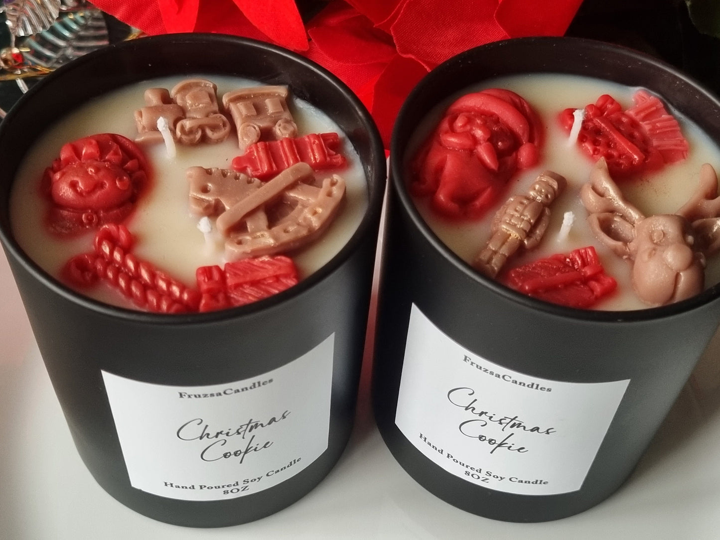 Christmas Cookie Scented Candles/Handmade Soy Candle