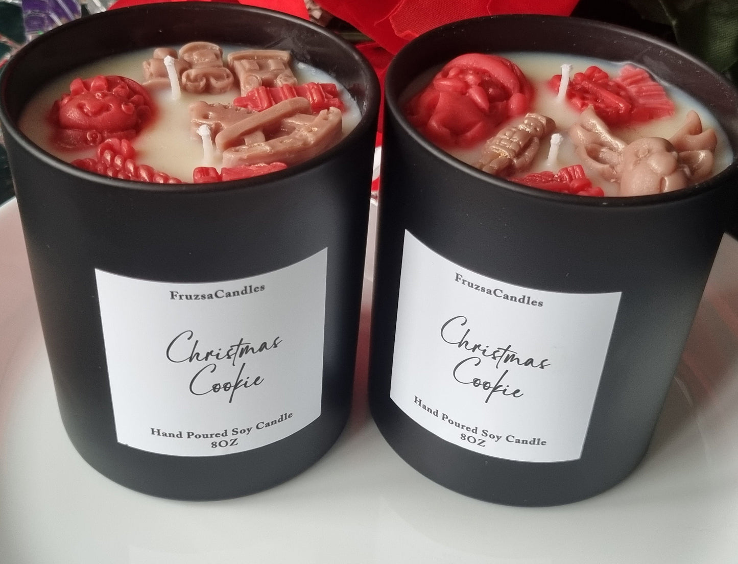 Christmas Cookie Scented Candles/Handmade Soy Candle