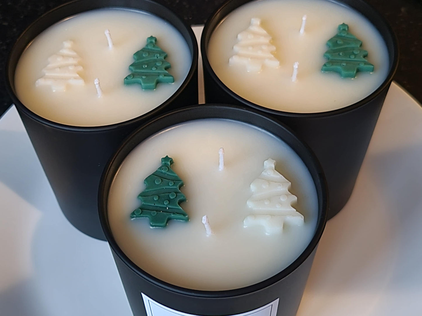 Winter Wonderland, Pine Scented Candle/ Christmas Tree Scent / Handmade Soy Candle/ Highly scented candle